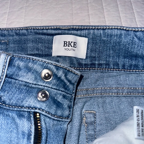 Bke youth ripped jeans size 10 - Picture 3 of 3